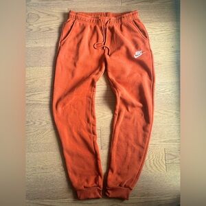 NIKE Burnt Orange Sweat pants